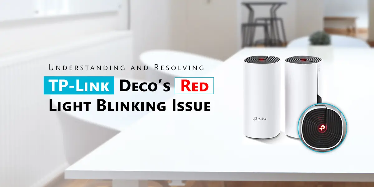 deco blinking red