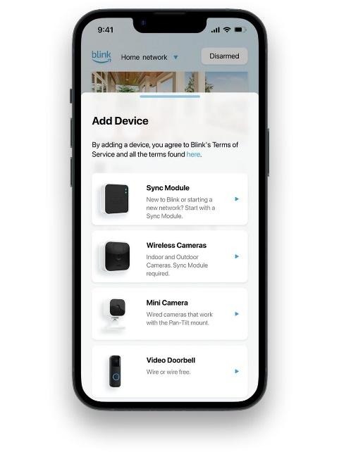 Blink Home Monitor App