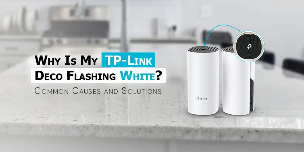 TP-Link Deco Flashing White