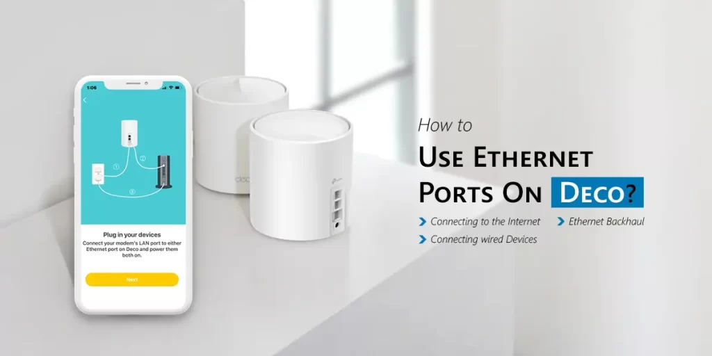 Ethernet port on Deco